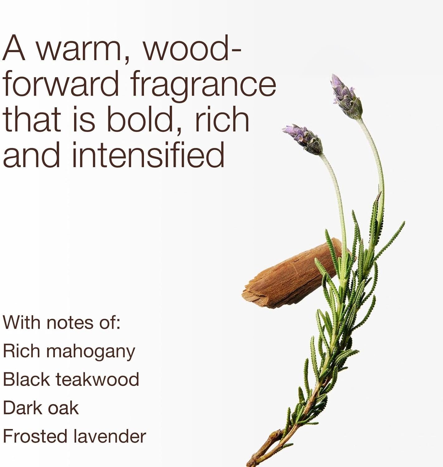Mahogany Teakwood Intense 3-Wick Candle - Scented Candle for At-Home Use - Long-Lasting, Room-Filling Fragrance - High Fragrance Oil Concentration - 2-Pack